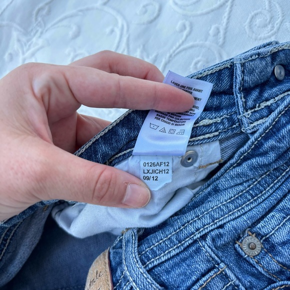 Aeropostale Chelsea Low Rise Bootcut Curvy Jeans 00 Long - Picture 4 of 9